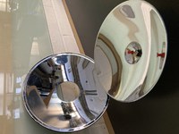 Real image of  2 concave mirrors
