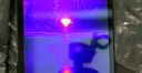 Beaker over Heat Lamp Viewed Through a Thermal Camera