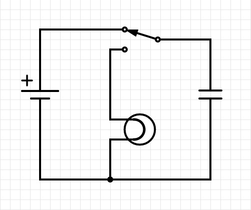 capacitor charge discharge cct