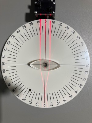 Refraction - Dual convex prism